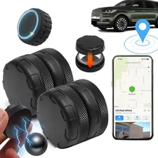 1-4pcs For Vehicles With Apple Air Tag Car Hidden GPS Tracker Magnetic Case
