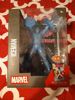 McFarlane Toys Marvel IceMan 1/6 Scale Figure Red Platinum Edition 