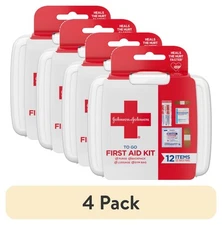 Portable Mini Travel First Aid Kit 12 Essential Supplies Emergency Wound Care US