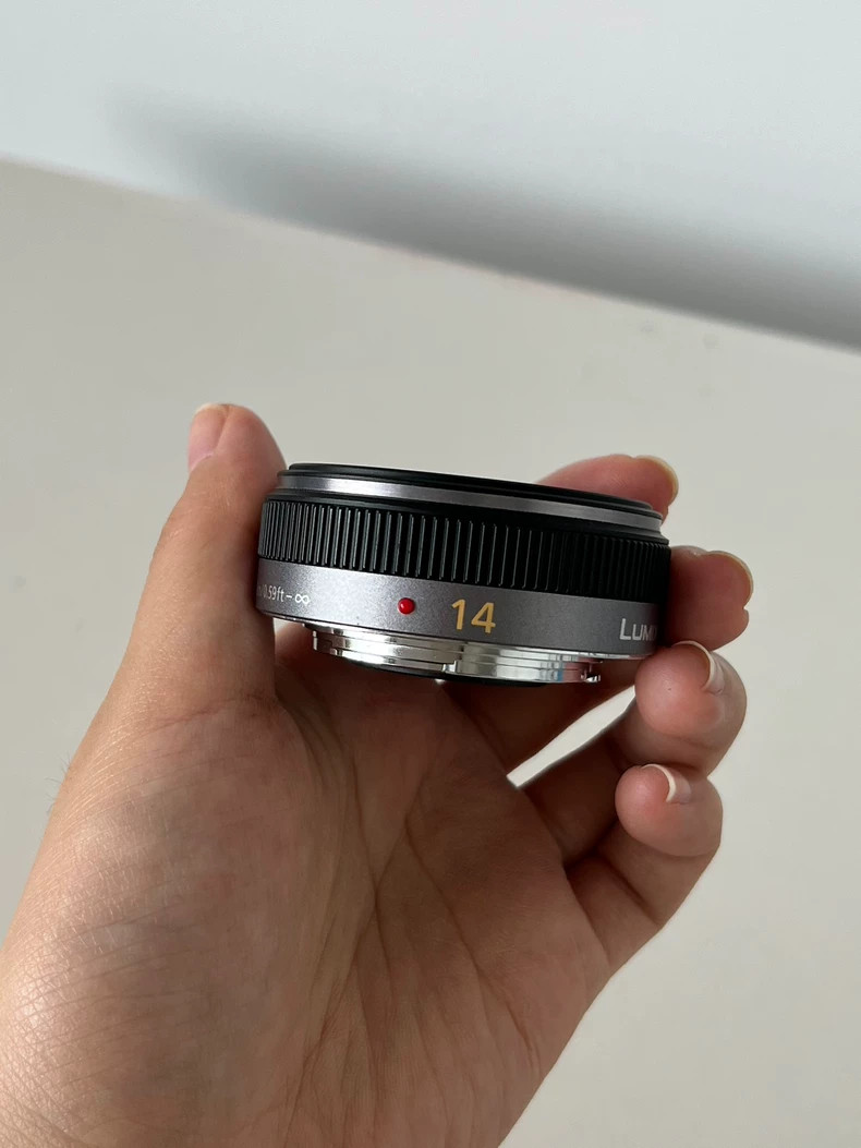PANASONIC LUMIX G 14mm F2.5 F/2.5 ASPH AF LENS H-H014 Black