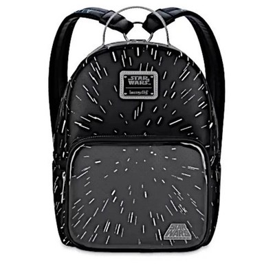 Disney  Star Wars Hyperspace Mini  Loungefly Mini Backpack Pin Display NWT