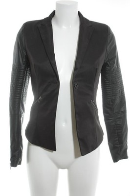 MY BRAND Kurz-Blazer Damen Blazer Gr. DE 34 schwarz Casual-Look
