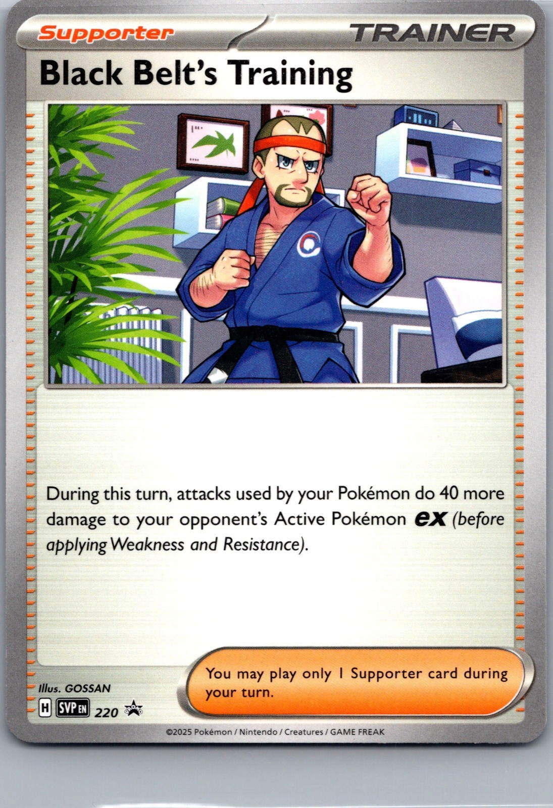 Black Belt's Training - SVP SV: Scarlet & Violet Promo Cards 220 Promo NM