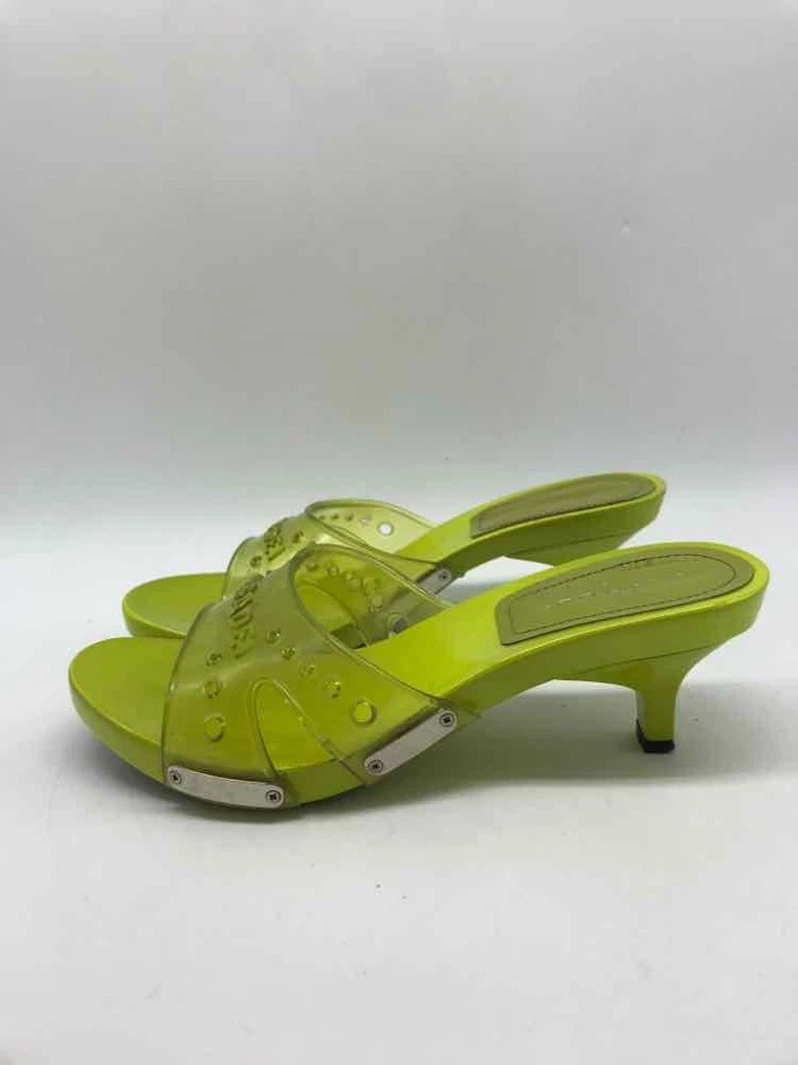 Casadei Green Talla 7 Tacones de mula sin cordones Foto 2 de 4