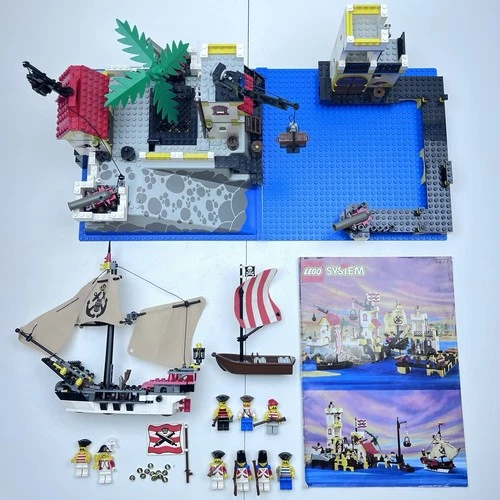 LEGO 6277 Imperial Trading Post, Historischer Handelshafen, Piraten und Rotröcke