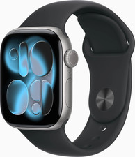 Apple Watch S11 42mm Spacegrau Sportband S/M ...