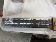 StarTech 48-Port Cat6 Patch Panel Ethernet RJ-45 1U 19-Inch Rackmount 310-294