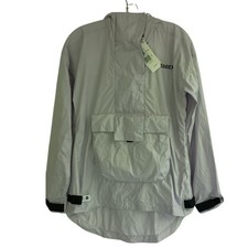 Adidas TERREX Made to Be Remade Wind Anorak Silver Dawn Women's XL NWT