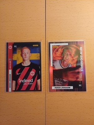 Hugo Larsson | Numbered Lot Panini Eintracht Frankfurt Team Collection 22-23