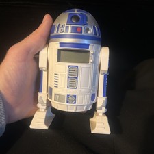 Star Wars Episode I Phantom Menace R2D2 Projector Image Alarm Clock Pepsi 1999