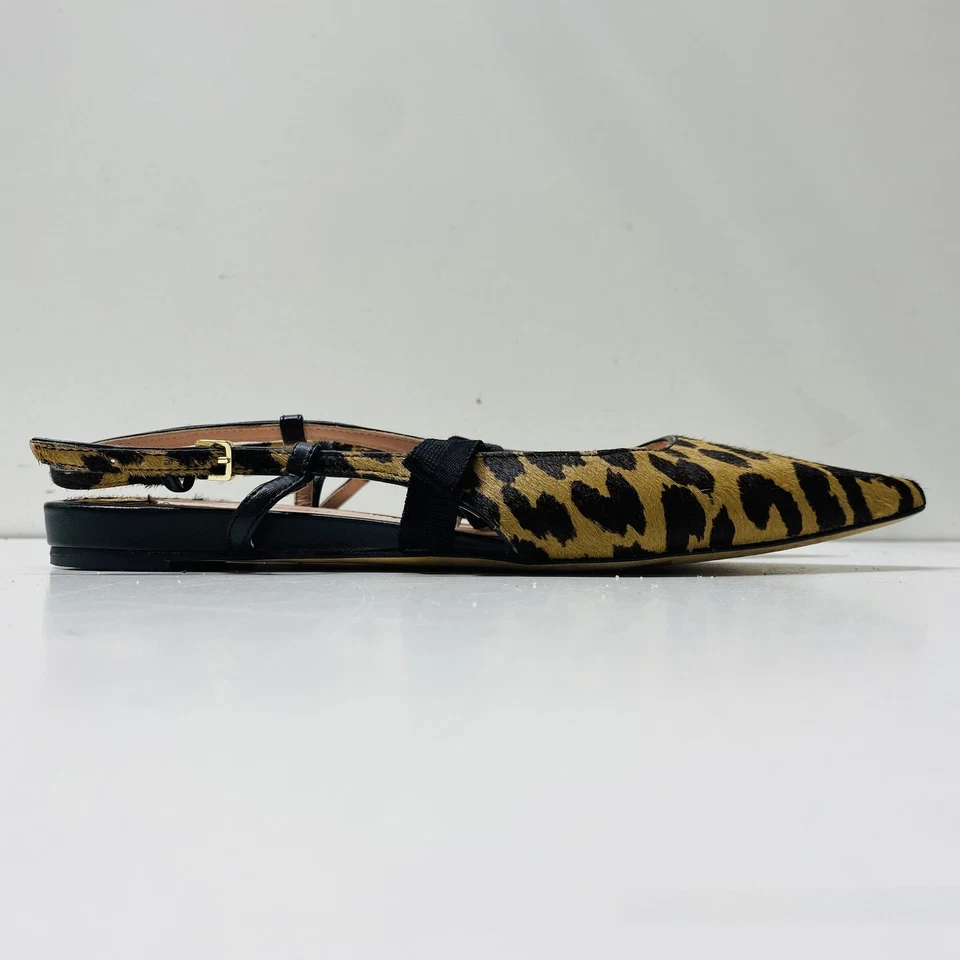 Sandalias Kate Spade Mujer Nadina C231132 Leopardo Pelo de becerro Hebilla Talla 8.5 Foto 3 de 4