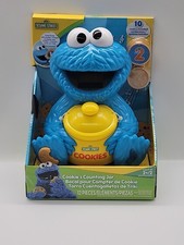 Sesame Street Cookie Monsters Counting Jar Activity Toy with Cookies