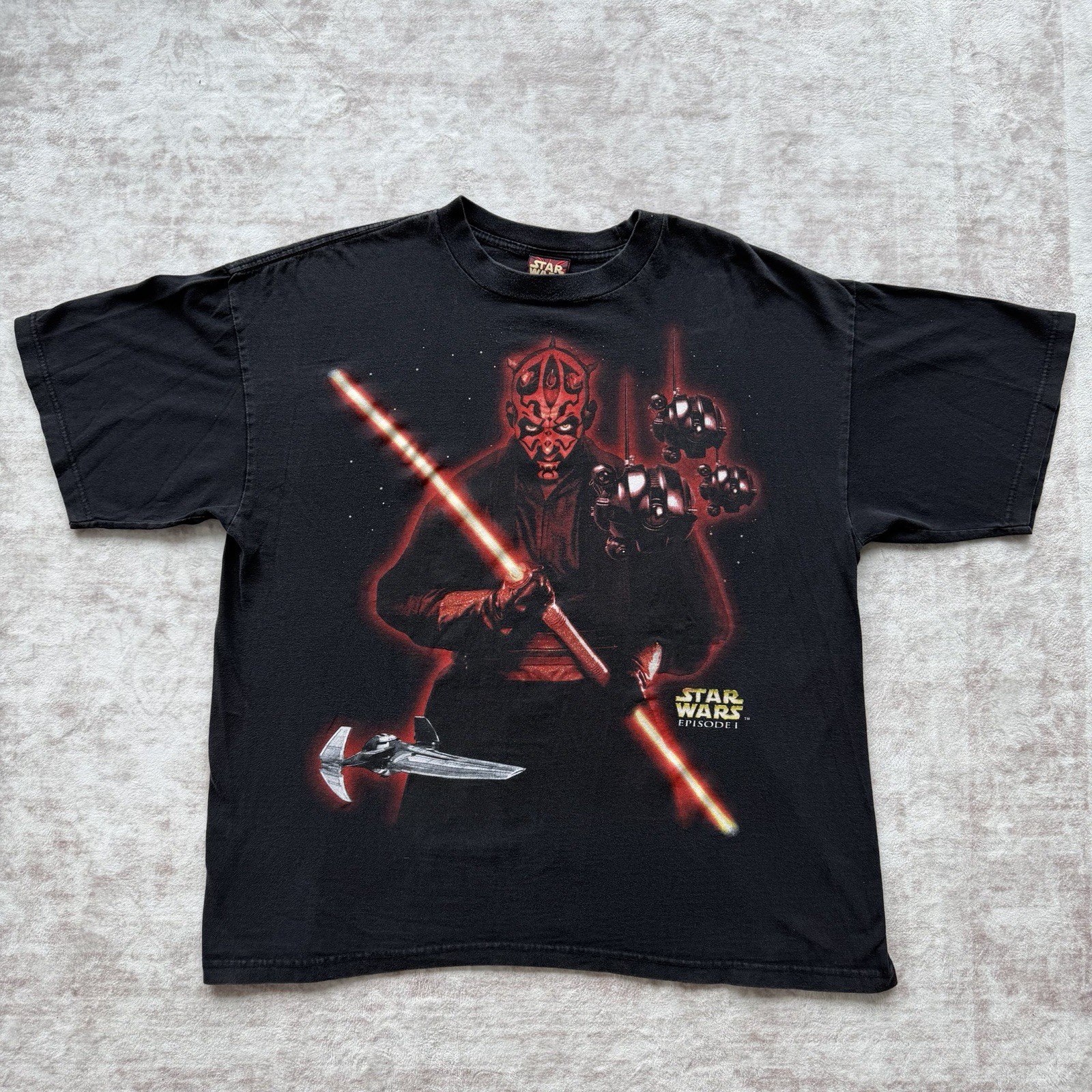 Vintage Star Wars Darth Maul Shirt Size XL