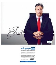 Jon Stewart "The Daily Show" AUTOGRAPH Signed Autographed 8x10 Photo ACOA