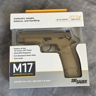 Sig Sauer M17 CO2 Pellet Gun Air Pistol 430FPS  .177 cal - AIR-M17 Army