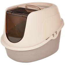 No-Mess Covered Cat Litter Box with Carbon Filter - 21" x 16" x 15" Dimensions