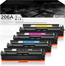 Toner Cartridge for HP 206A Color Laser Pro MFP M283fdw/M283cdw/M283fdn/M255
