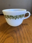 Vintage Pyrex Corelle Spring Blossom Crazy Daisy Coffee Tea Cup Milk Glass Sh14