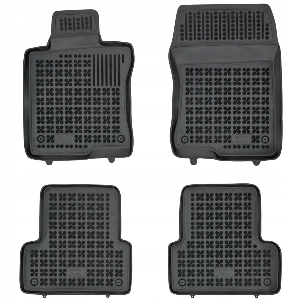 Rezaw Plast Floor Mats for Acura TSX Sedan 2009-2014 Molded No Trim Custom Fit Foto 2 de 4