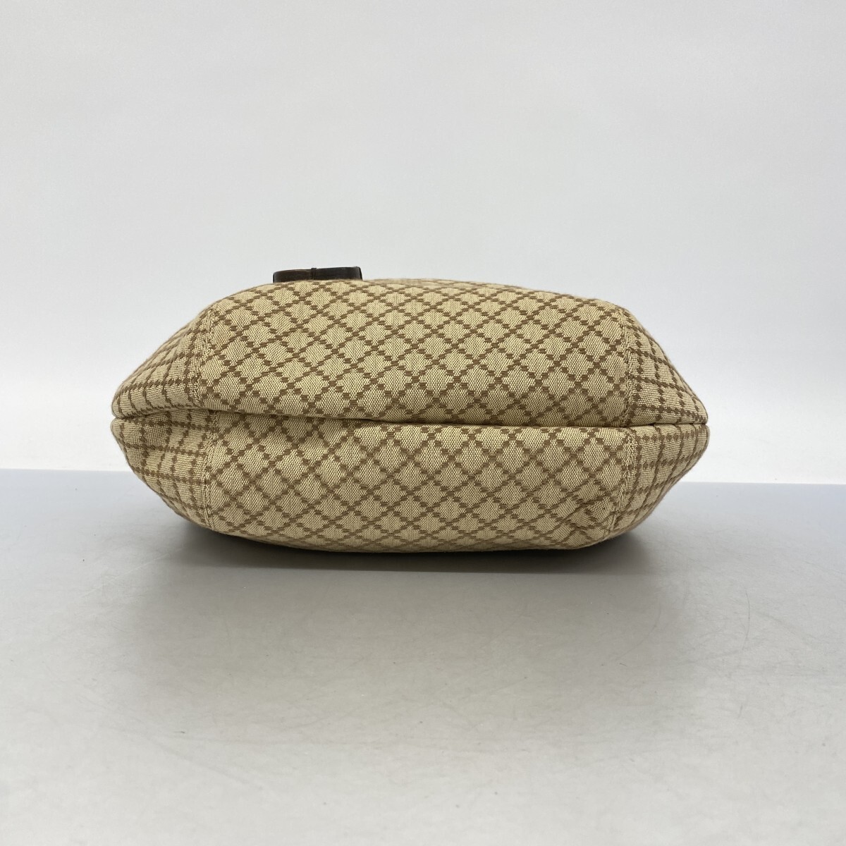 GUCCI Hand Bag Diamante 354662 Canvas Dark Champagne Gold Hardware 2 Way 324836 thumbnail 3