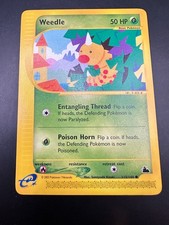 Pokemon Weedle Card Skyridge 115/144 Non-Holo Common on eBay