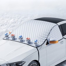 Winter Car Windshield Cover Front Window Covering For Ice Snow Frost Protector Winter Car Windshield Cover Front Window Covering For Ice Snow Frost Protector