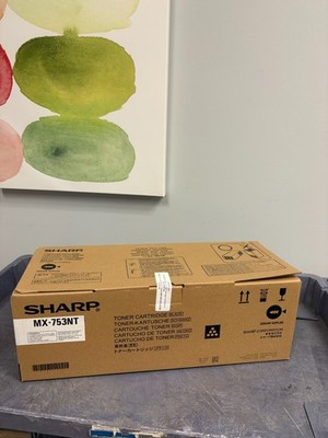 NEW Genuine Sharp MX-753NT Black Toner Cartridge FREE SHIPPING