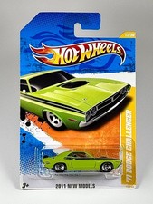 Hot Wheels '71 Dodge Challenger 2011 New Models 12/50 Green