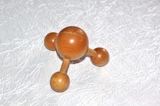 boules de massage/pressions en bois - 3 pieds  - 400 mg - neuf