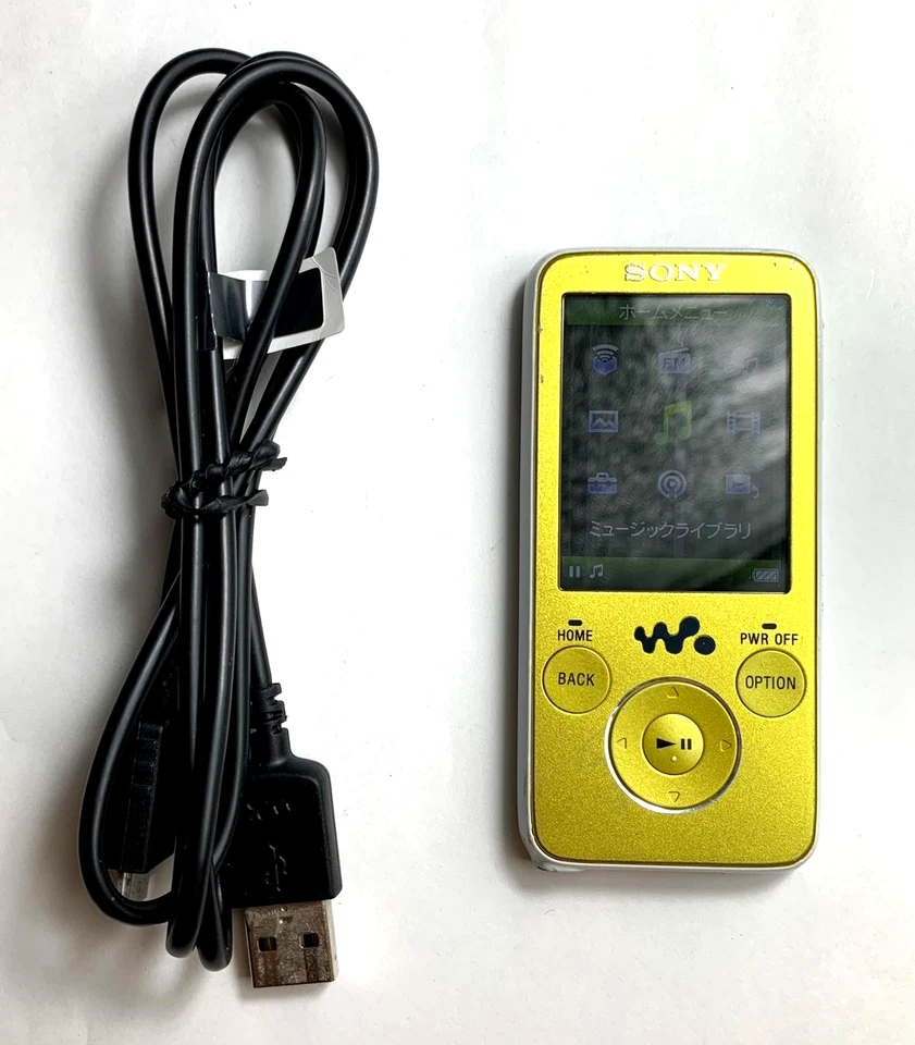 Reproductor MP3 Sony Walkman NW-S636F 4 GB verde lima probado y funcionando bien Foto 2 de 4