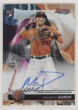 2020 Bowman's Best of 2020 Mauricio Dubon #B20-MD Auto qf6