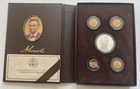 2009 US MINT LINCOLN CHRONICLES SILVER PROOF DOLLAR SET - OGP & COA