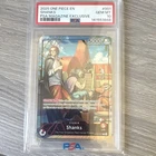 Bandai One Piece CCG Shanks OP09-001 Promo Leader Foil PSA 10 English 2025