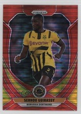 2025 Panini Prizm FIFA Club World Cup Red Pulsar 58/299 Serhou Guirassy #50 1ds9