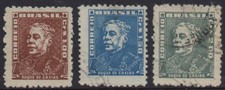Brazil - Duke of Caxias - Used Set of 3