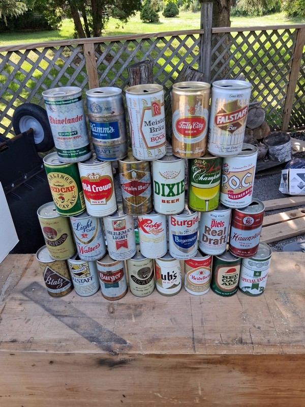 Beer Can Lot Of 26 Assorted  Empty Cans