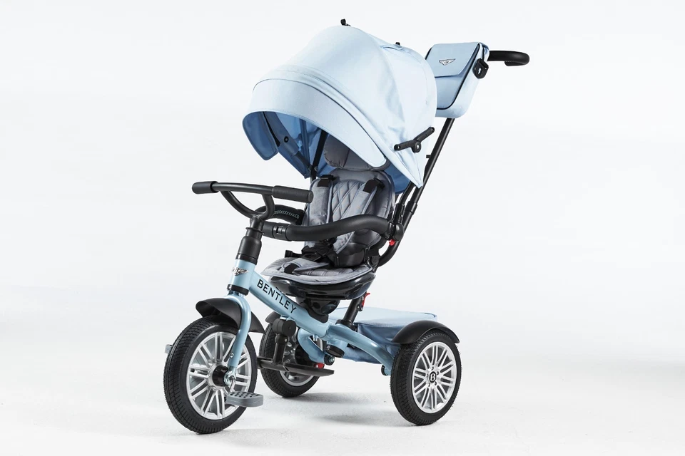 Original BENTLEY TRIKE jetstream Kinderwagen Stroller Buggy Tricycle hellblau - Bild 2 von 4