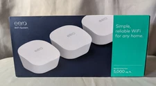 eero J010001 Mesh Wi-Fi Router System 3-Pack – Dual-Band - New - In original box