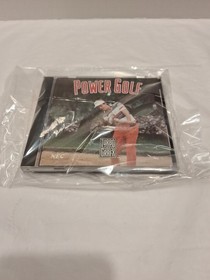 Power Golf NEC Turbografx 16 Vintage 1989 Game Tested Read Desc See Pics