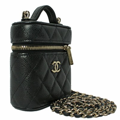 CHANELチェーンバッグ CHANEL 1995年頃製 シルクサテンCCターンロックミニチェーン