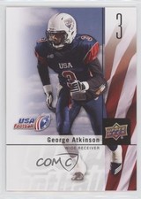 2011-12 Upper Deck USA Football Box Set George Atkinson III #3 0a3