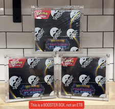 Pokemon Booster Box Acrylic Protective Display Case Magnetic 99 UV Rejection-4PC