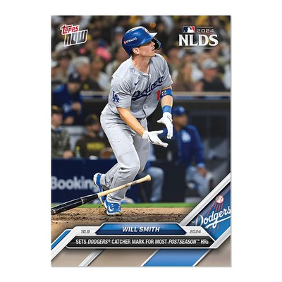 Will Smith - 2024 MLB Topps Now Card 819 - Print Run: 665 Los Angeles Dodgers