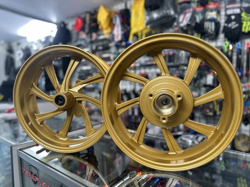 Scooter Chuma 200 EFI Tank Maxuma Italica Wheel 13”Gold Front & Rear Pack