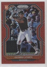 2021 Panini Prizm Tier II Red Mojo Prizm 16/149 Jahmai Jones #130 2b2