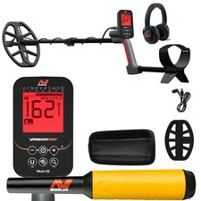 Minelab VANQUISH 560 Waterproof Multi-Frequency Metal Detector with Pro-Find 15