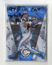 1997 Pinnacle Totally Certified Platinum Blue - MONTREAL EXPOS Team Set