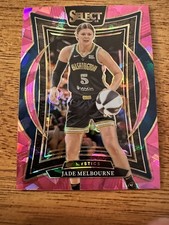 2025 Panini Select WNBA- Jade Melbourne #3 Pink Ice Prizm
