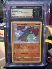 Sudowoodo SV20/SV94 Hidden Fates: Shiny Vault - CGC Pristine 10 on eBay