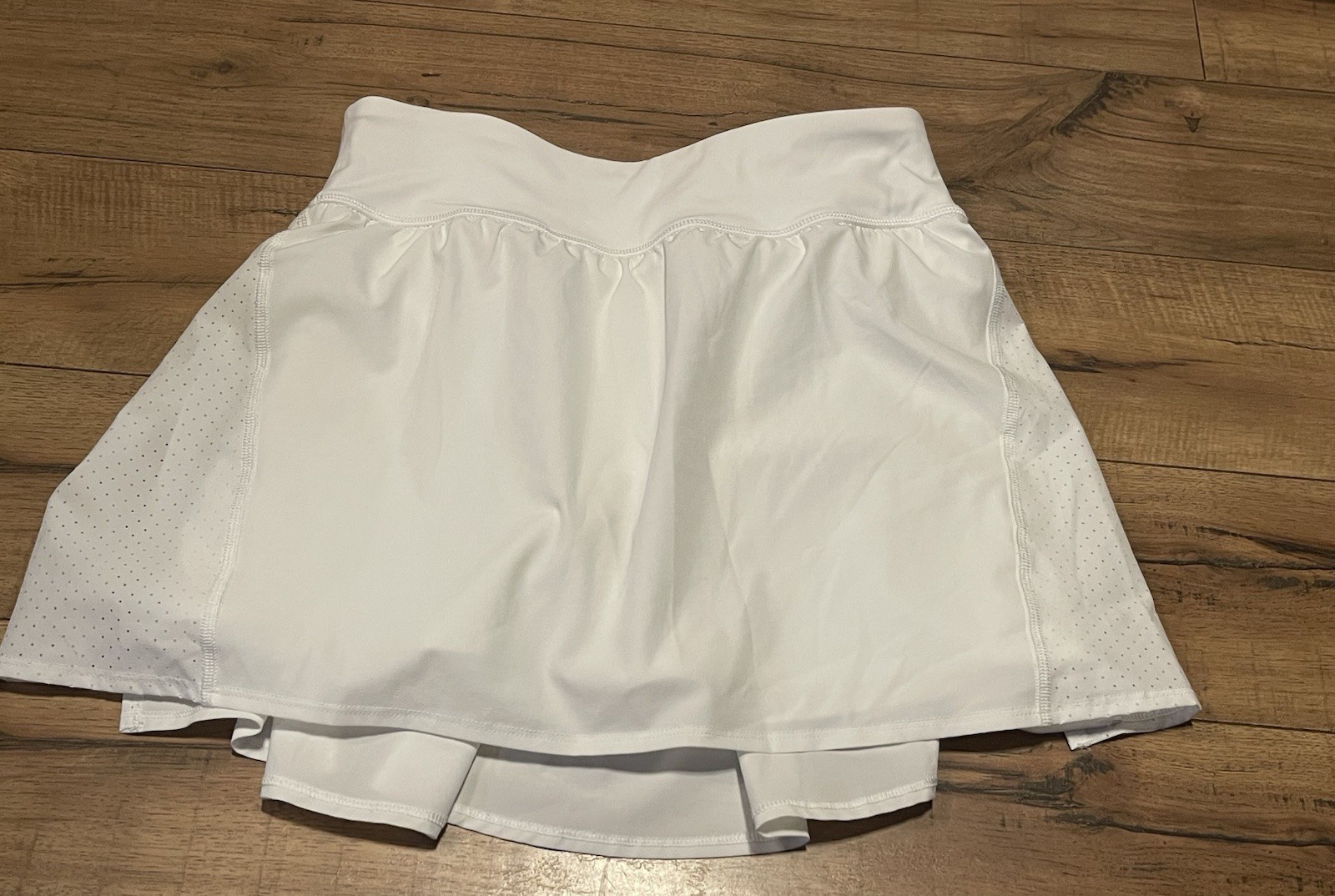 Spanx Get Moving Double Layer Spring White Tennis… - image 1